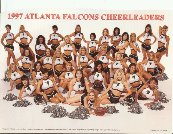 1997 Atlanta Falcons Cheerleaders